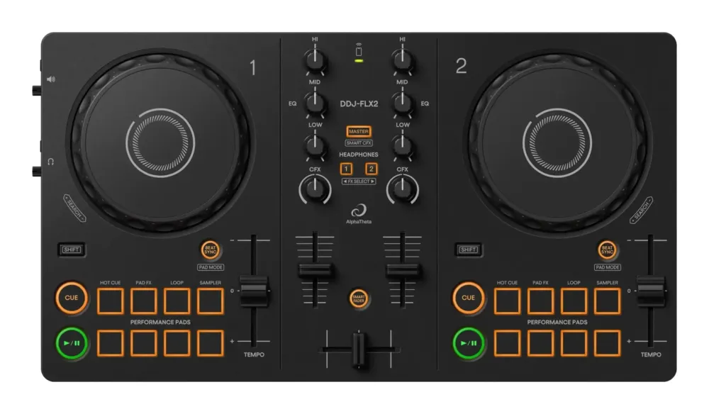 Solo Oggi Pioneer DDJ-FLX2 controller DJ rekordbox