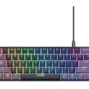 Trust GXT 867 Acira tastiera Gaming USB QWERTY Italiano Nero Solo Oggi