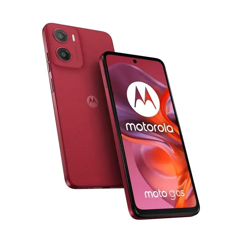 Motorola moto g05 16,9 cm (6.67") Doppia SIM Android 15 4G USB tipo-C 4 GB 128 GB 5200 mAh Rosso A Buon Prezzo