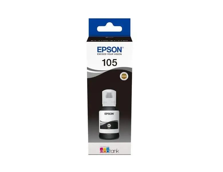 Epson 105 EcoTank Pigment Black ink bottle Cartuccia Scelto Dai Clienti