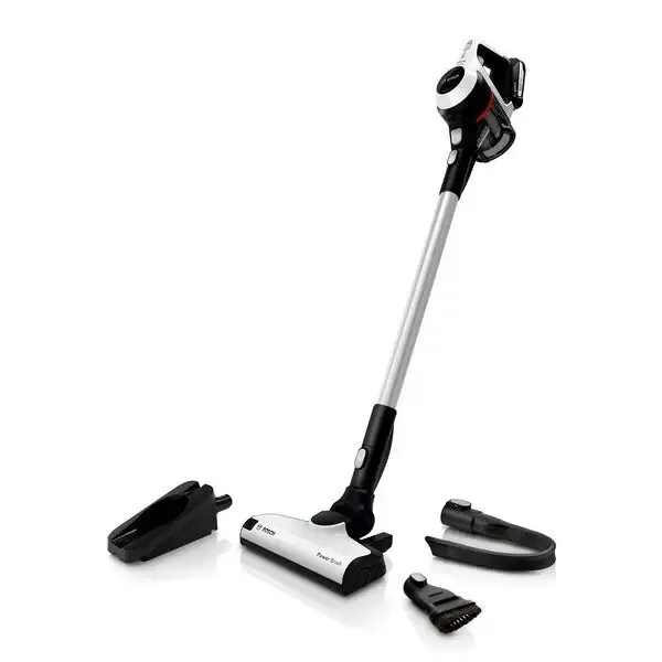 Bosch Serie 6 BCS61113 scopa elettrica Aspirapolvere a bastone 2 in 1 Batteria Secco Senza sacchetto Bianco Più Venduto