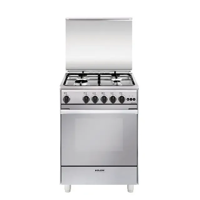 Popolare Glem Gas U654VI cucina Elettrico/Gas Acciaio inox