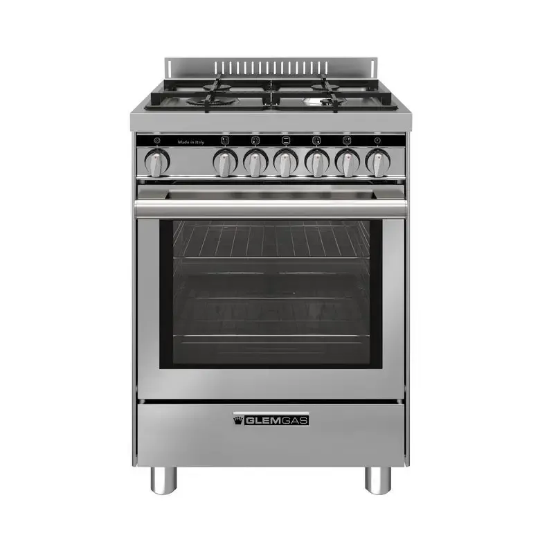Glem Gas ST664VI cucina Elettrico/Gas Acciaio inox Spedizione Espresso