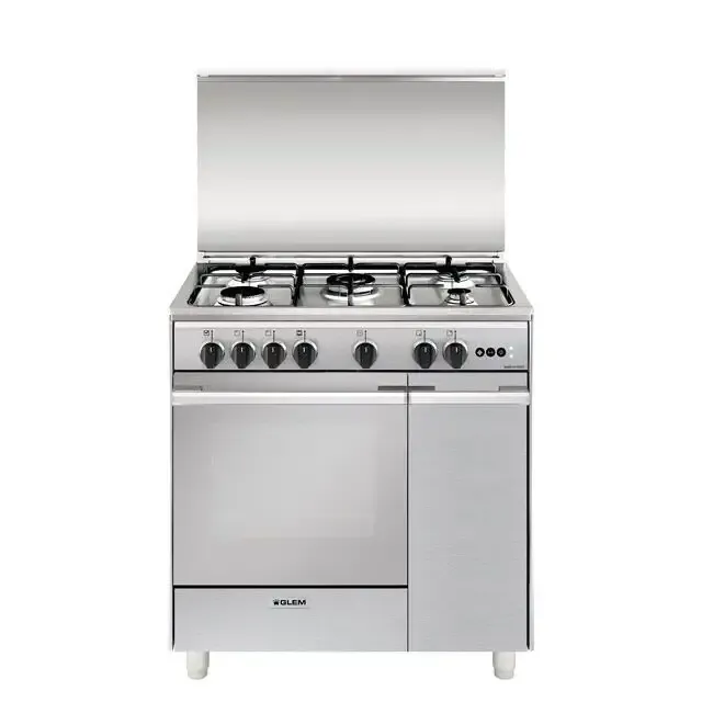 Super Prezzo Glem Gas UQ855VI cucina Elettrico/Gas Acciaio inox