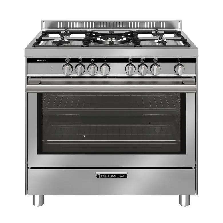 Glem Gas ST965MI cucina Elettrico Cromo, Acciaio inox Subito Disponibile