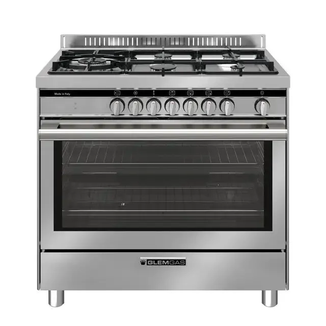 Glem Gas ST96TMI cucina Elettrico Cromo, Acciaio inox Promozione Esclusiva