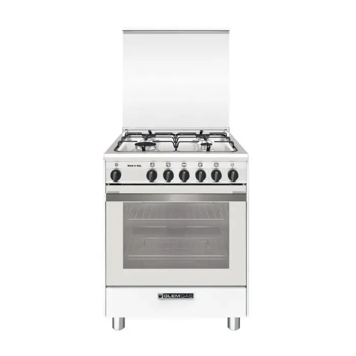 Offerta Lampo Glem Gas SA664VWH Cucina Multifunzione con Forno a Gas Ventilato 60 x 60