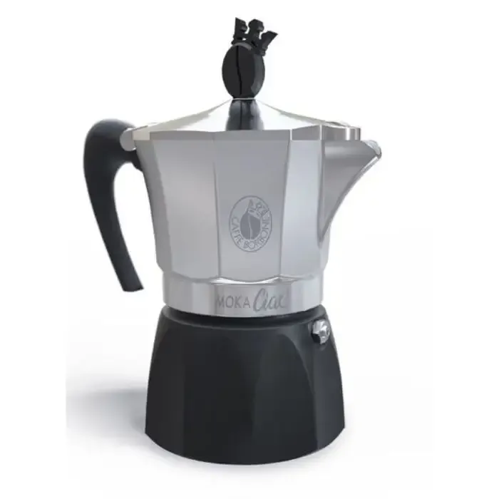 Scelto Dai Clienti Caffè Borbone MokaCiao caffettiera da 3 tazzine Bicolore Nero
