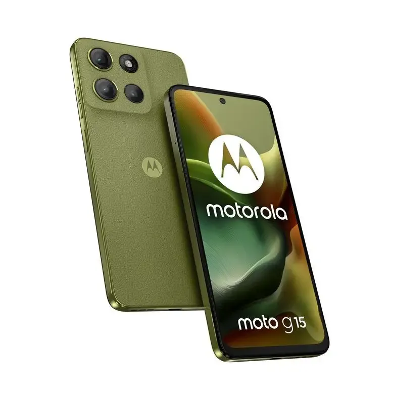 Nuova Collezione Motorola moto g15 Smartphone 6.72" Doppia SIM Android 15 4G USB tipo-C 8 GB 512 GB 5200 mAh Verde
