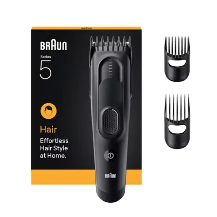 Acquista Ora Braun HC5530 Tagliacapelli Nero 17 Nichel-Metallo Idruro (NiMH)