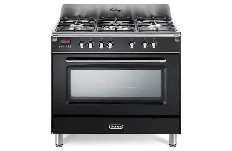 Vendita Finale De’Longhi MEM 965 NX ED cucina Elettrico Gas Nero, Acciaio inox