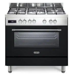 Vendita Finale De’Longhi PRO 96 MA ED cucina Elettrico Gas Nero, Acciaio inox