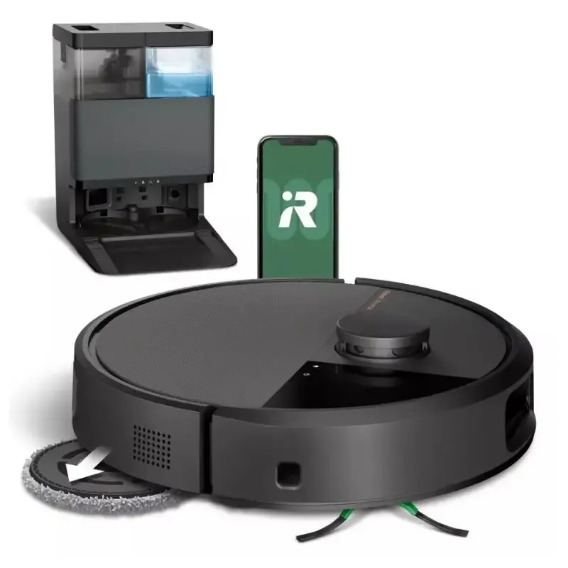 Roomba Irobot Plus 505 Combo con Stazione di Pulizia Lavaggio e Ricarica Robot Aspirapolvere 2-in-1 Lava e Aspira Prezzo Basso