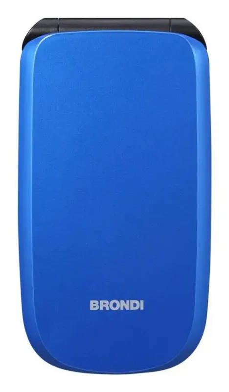 Brondi Raptor 7,11 cm (2.8") 106 g Nero, Blu Telefono per anziani Economico