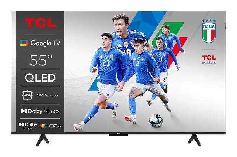 Prezzo Basso TCL P79K Serie Smart TV QLED 4K 55" 55P79K, Dolby Vision - Atmos, HDR10+, Google TV