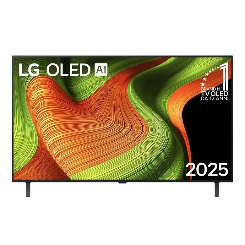 LG OLED AI OLED48B56LA TV Serie B5 48‘‘ 4K, α8 Gen2, Dolby Vision, 20W, 4 HDMI con VRR 120Hz, G-Sync, Smart TV WebOS 25 Di Tendenza