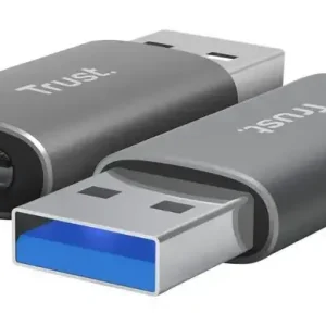 Quantità Limitata Trust Coppia Adattatori Calyx USB Type-C USB tipo A Grigio