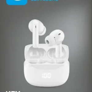 Popolare Cellularline Key Auricolari TWS Bluetooth custodia di ricarica e display led