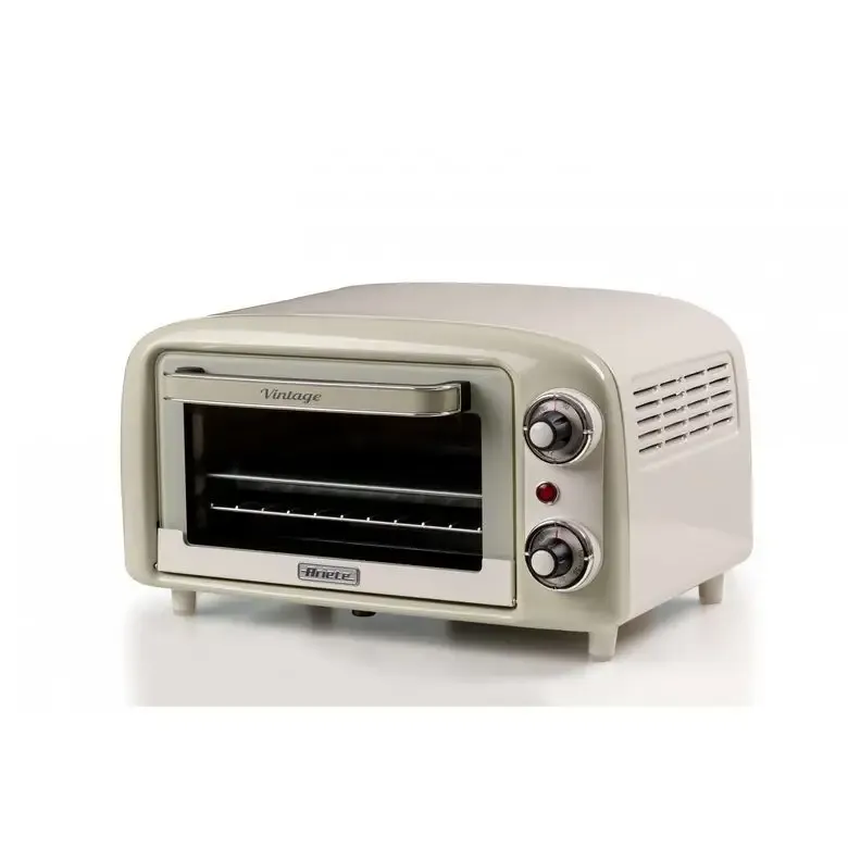 Ariete 3919 Forno Elettrico Vintage, 800W, Capacità 10L, Doppio vetro, Retrò, Beige Novità