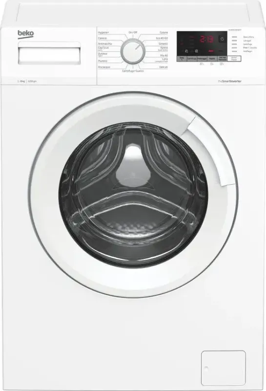 Popolare Beko WUXR81282WI/IT Lavatrice 8kg, Classe A, 1200giri