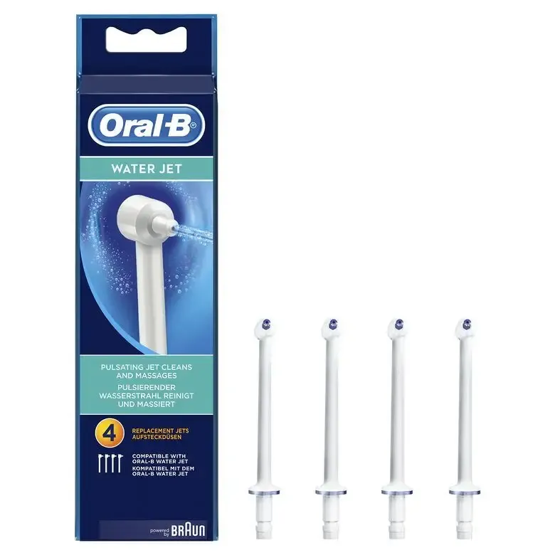 Oral-B WaterJet Testine di ricambio 4 ricambi Prezzo Basso