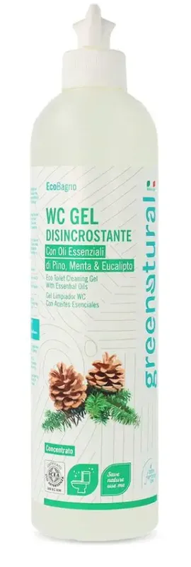 Compra Online Greenatural CON036 detersivo per bagno e WC 500 ml Flacone (confezione di ricarica) Gel