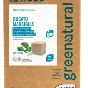 Reso Gratuito Greenatural BAG503 detersivo per bucato Universale 5 kg