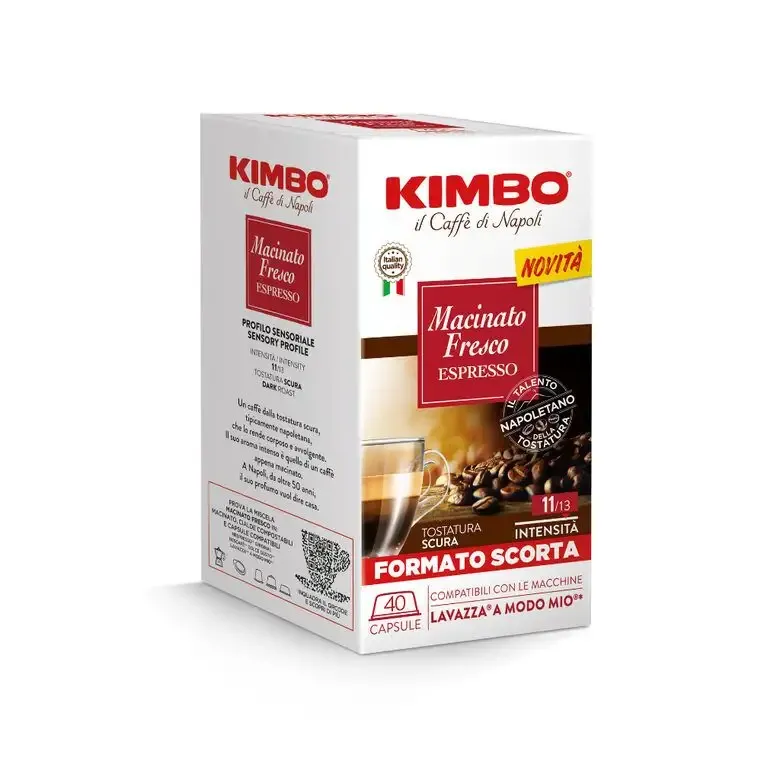 Promozione Kimbo Macinato Fresco Capsule caffè 40 pz