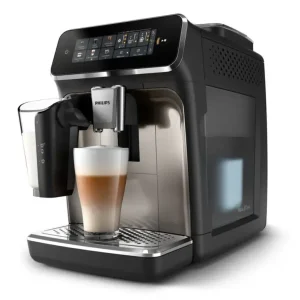 Novità Philips Series 3300 LatteGo EP3347/90 Macchina da caffè automatica, 6 bevande, 1.8 L, cappuccinatore, macine in ceramica