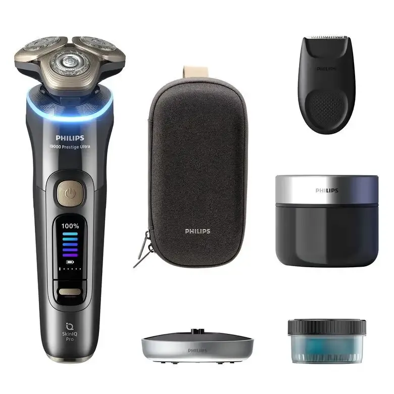 Offerta Limitata Philips i9000 Prestige Ultra XP9402/31 Rasoio elettrico Wet & Dry con SkinIQ Pro
