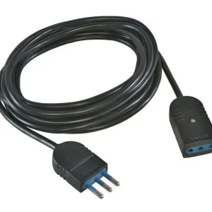 Poly Pool PP0381.1 prolunghe e multiple 3 m 1 presa(e) AC Interno Nero Spedito Oggi