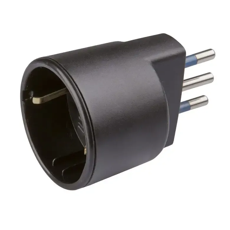 Solo Oggi Poly Pool PP0433.1 adattatore per presa di corrente Tipo L (IT) Nero
