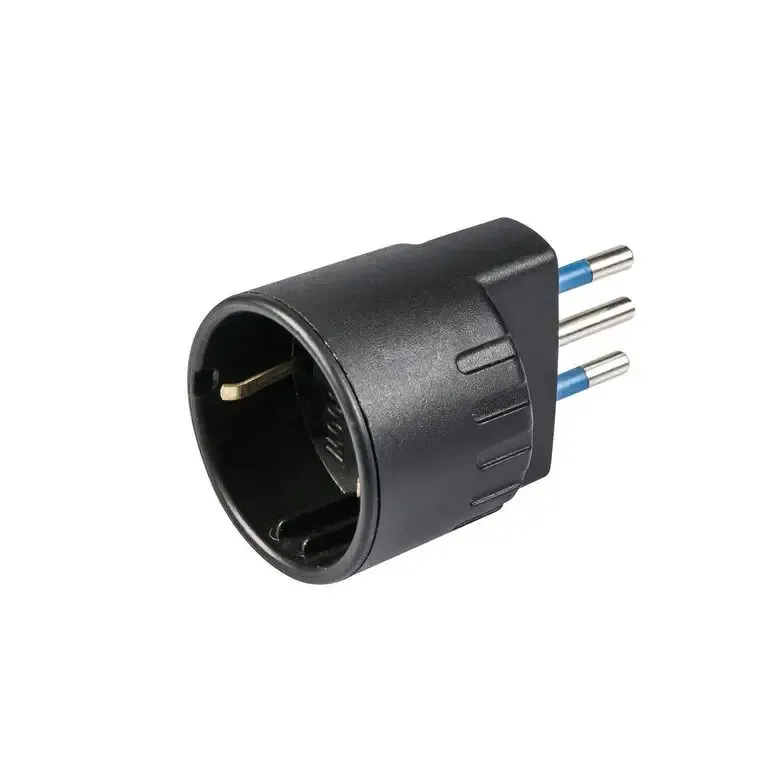 Poly Pool PP0433.1X adattatore per presa di corrente Tipo L (IT) Nero Novità