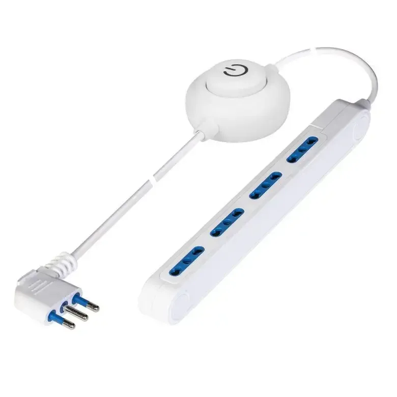 Poly Pool PP2523 protezione da sovraccarico Bianco 4 presa(e) AC 250 V 2 m Occasione Imperdibile