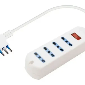 POLYPOOL PP2552 prolunghe e multiple 1,5 m 4 presa(e) AC Interno Bianco Nuovo Arrivo