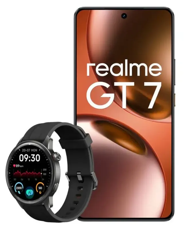 realme GT 7 17,2 cm (6.78") Doppia SIM Android 15 5G USB tipo-C 12 GB 512 GB 7000 mAh Nero Prezzo Scontato