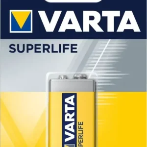 Varta Superlife 9V Batteria monouso Zinco-Carbonio Consegna Rapida