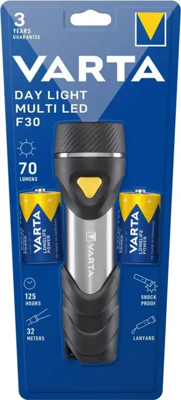 Bestseller Varta Day Light Multi LED F30 with 2D Batt.
