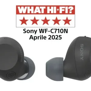 Sony WFC710NB.CE7 cuffia e auricolare True Wireless Stereo (TWS) In-ear Musica e Chiamate USB tipo-C Bluetooth Nero Offerta