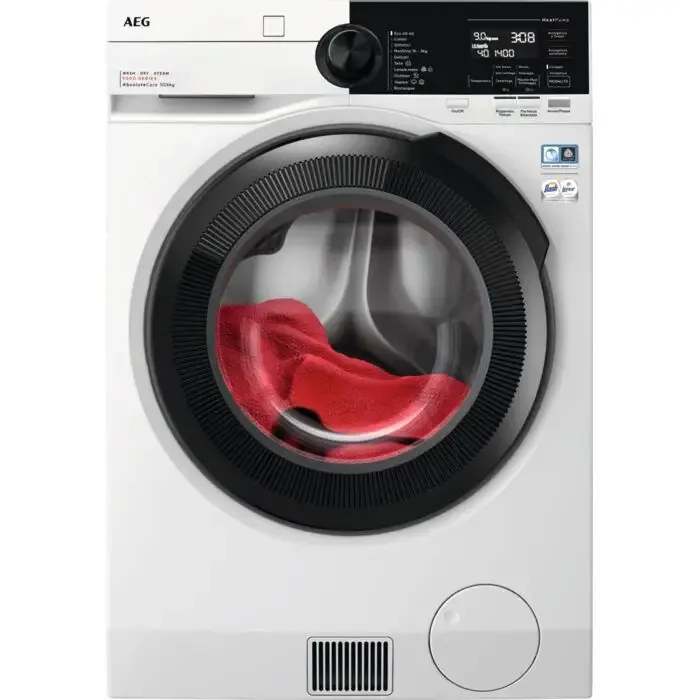 AEG Series 9000 LWR9E106AB lavasciuga Libera installazione Caricamento frontale Bianco B Ultimissimo Modello