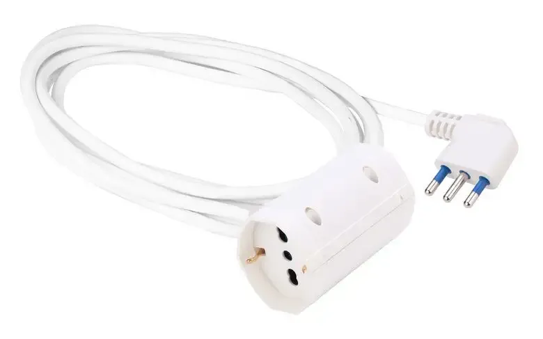 POLYPOOL PP2629 prolunghe e multiple 5 m 1 presa(e) AC Interno Bianco Bestseller