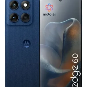 Motorola edge 60 con Moto AI (8/256GB, Fotocamera 50+50+10MP, selfie 50MP, Display 6.67" pOLED 120Hz, MediaTek Dimensity 24M, batteria 5200mAh, ricarica 68W, Android 15), PANTONE Gibraltar S Bestseller