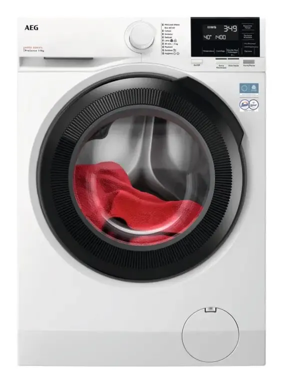 AEG LR6FG94 Serie 6000 Lavatrice A Libera Installazione 9 Kg, 1350 Giri, Prosense®, Classe A, Bianco Miglior Prezzo