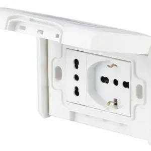 POLYPOOL PP6097X presa energia 2x AC Bianco Affare