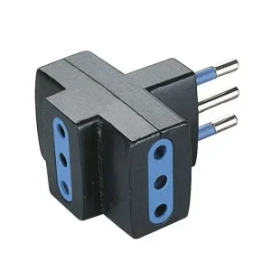 Vendita Finale Poly Pool PP0447.1 adattatore per presa di corrente Tipo L (IT) Nero, Blu