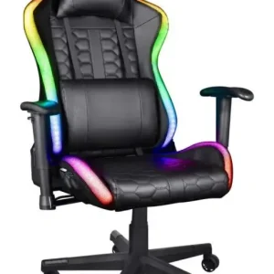 Trust GXT 716 Rizza Sedia per gaming universale Sedia tappezzata Nero Non Perdere