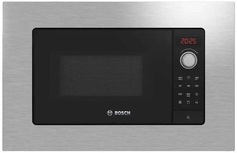 Bosch Serie 2 BEL623MS3 forno a microonde Da incasso Microonde con grill 20 L 800 W Acciaio inossidabile Quantità Limitata