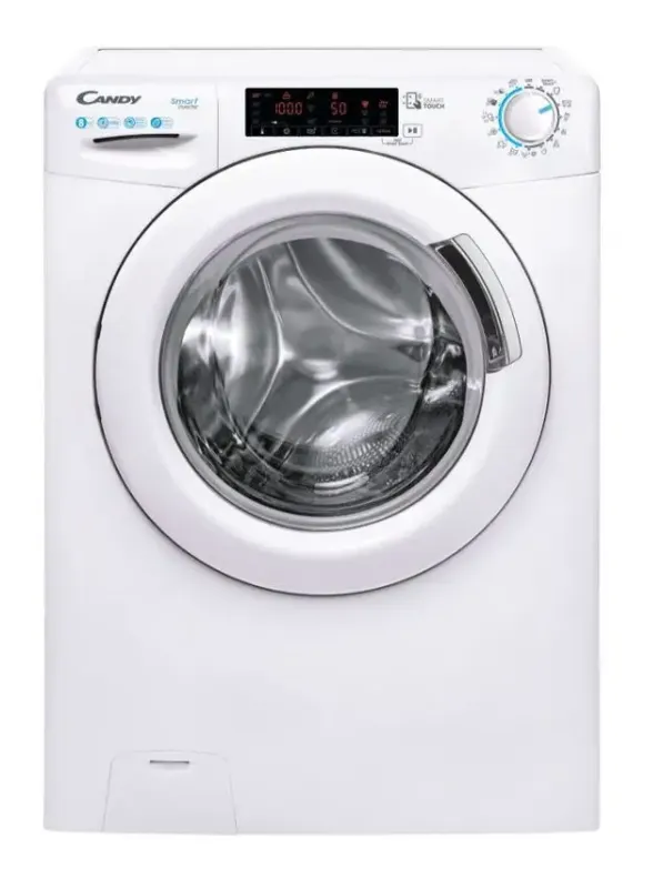Candy CS 128TXME-S Lavatrice A Libera Installazione 8 Kg, 1400 Giri, Smart Inverter, Wi-fi, Classe A, Bianco Solo Oggi