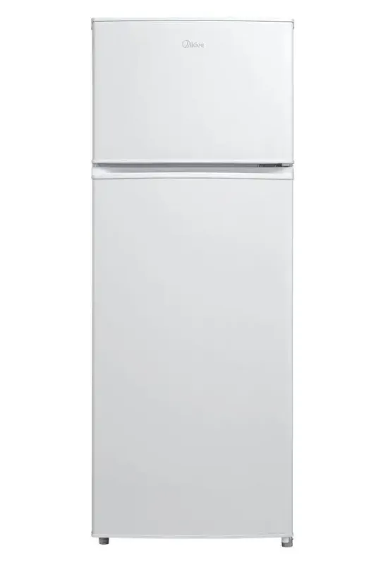 Midea MDRT294FGE01 Frigorifero Combinato A Libera Installazione, Classe E, Bianco Di Tendenza