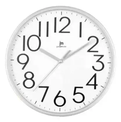 Professionale Lowell 00712S orologio da parete e da tavolo Orologio al quarzo Rotondo Argento